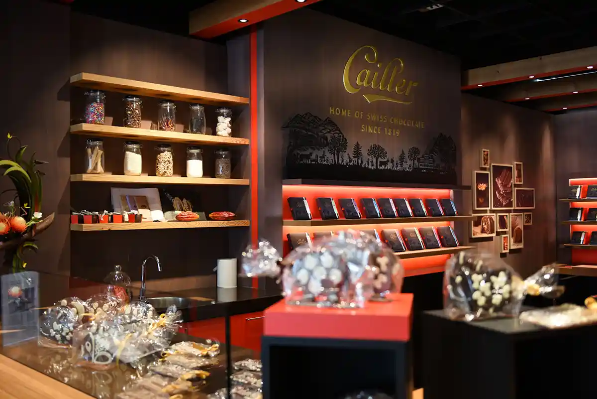 Maison Cailler chocolate factory